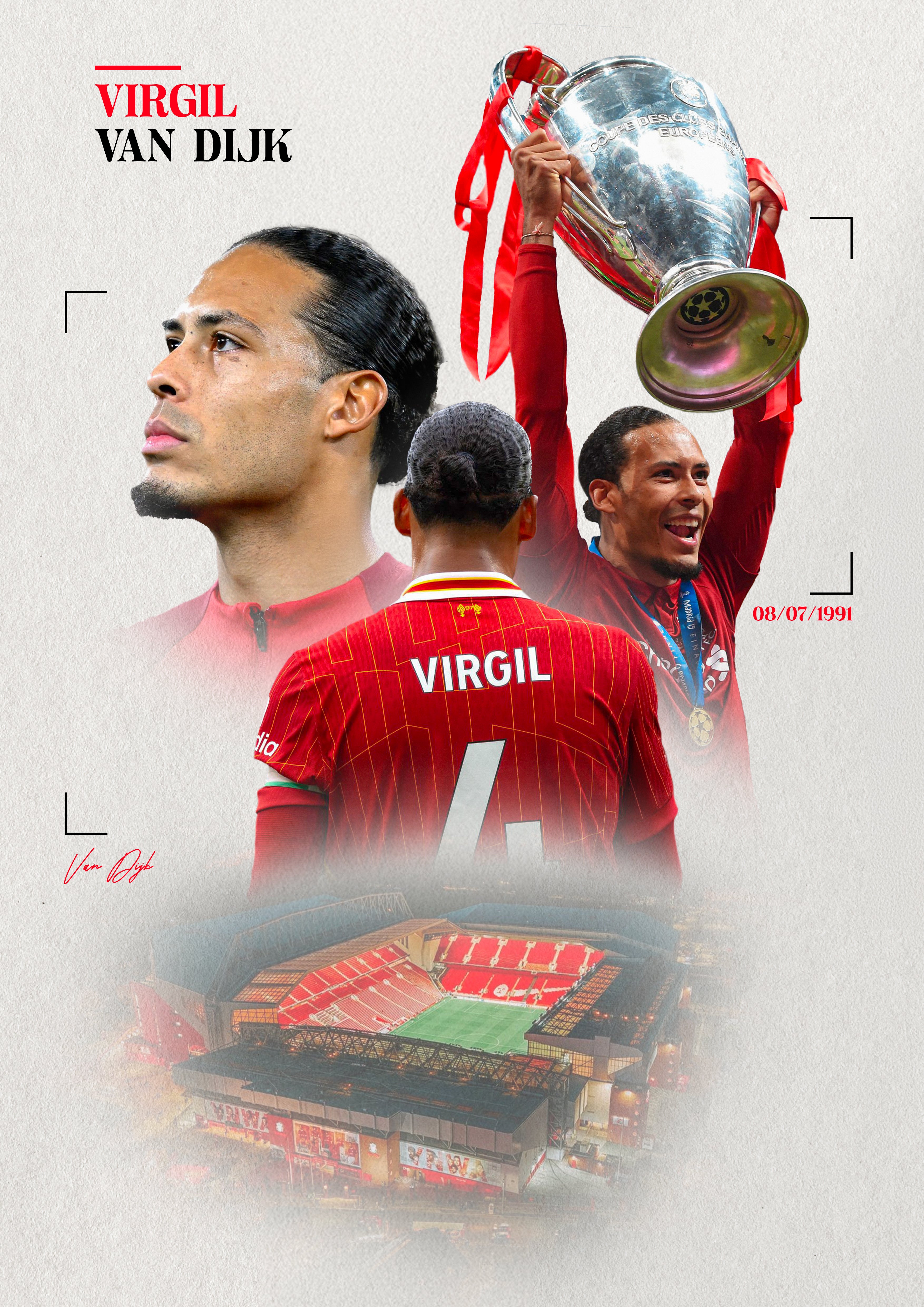 Poster Virgil Van Dijk