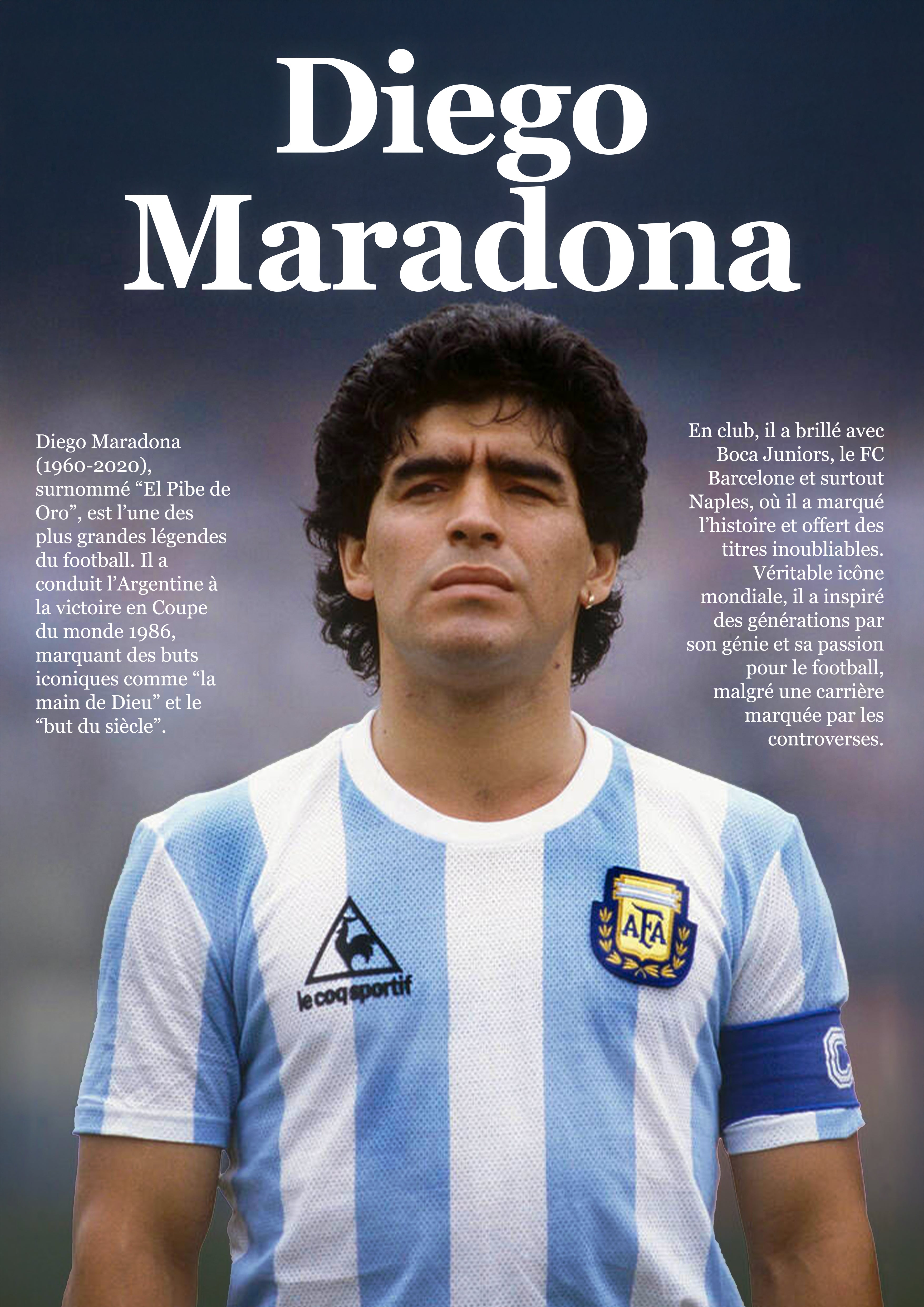 Poster Diego Maradona