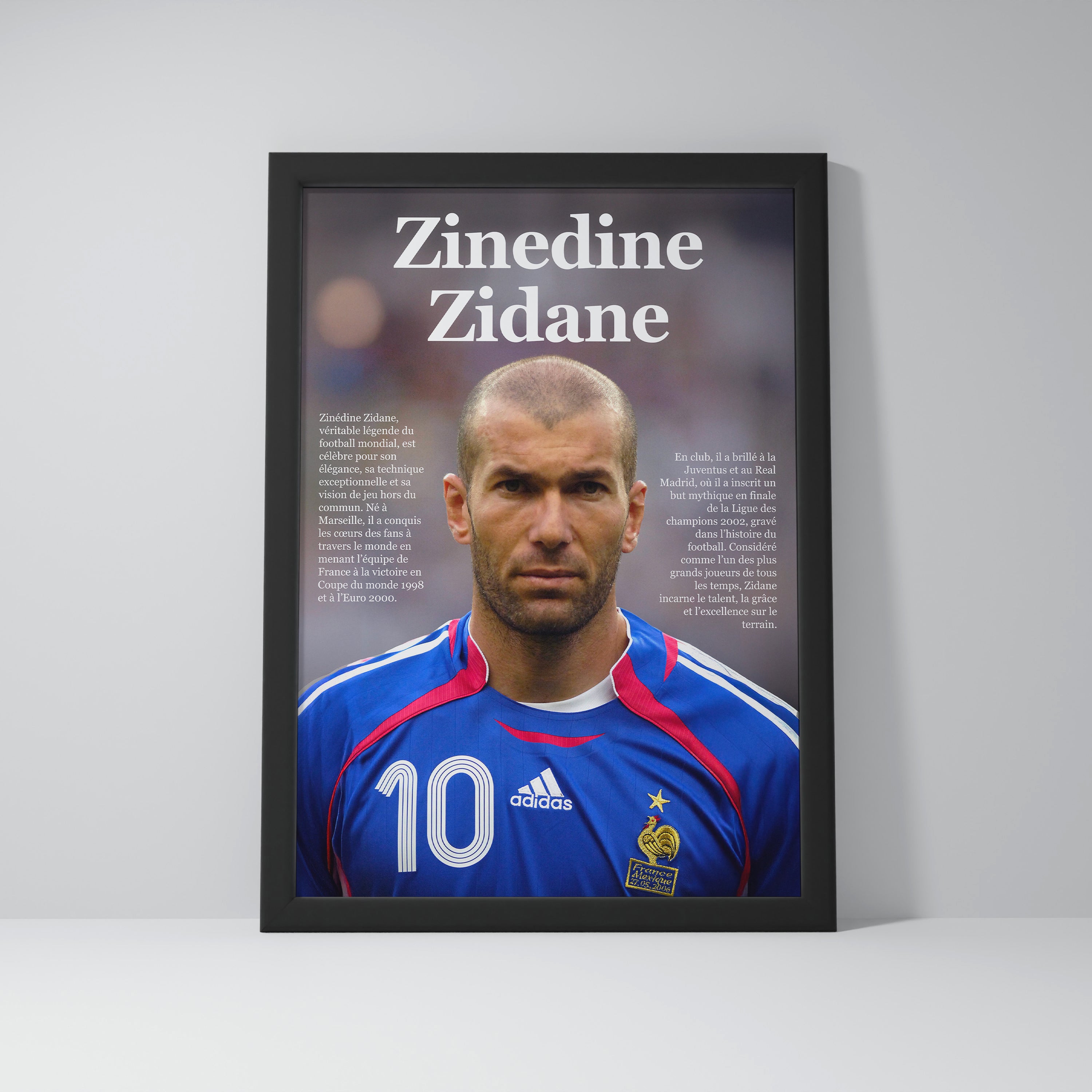 Poster Zinédine Zidane