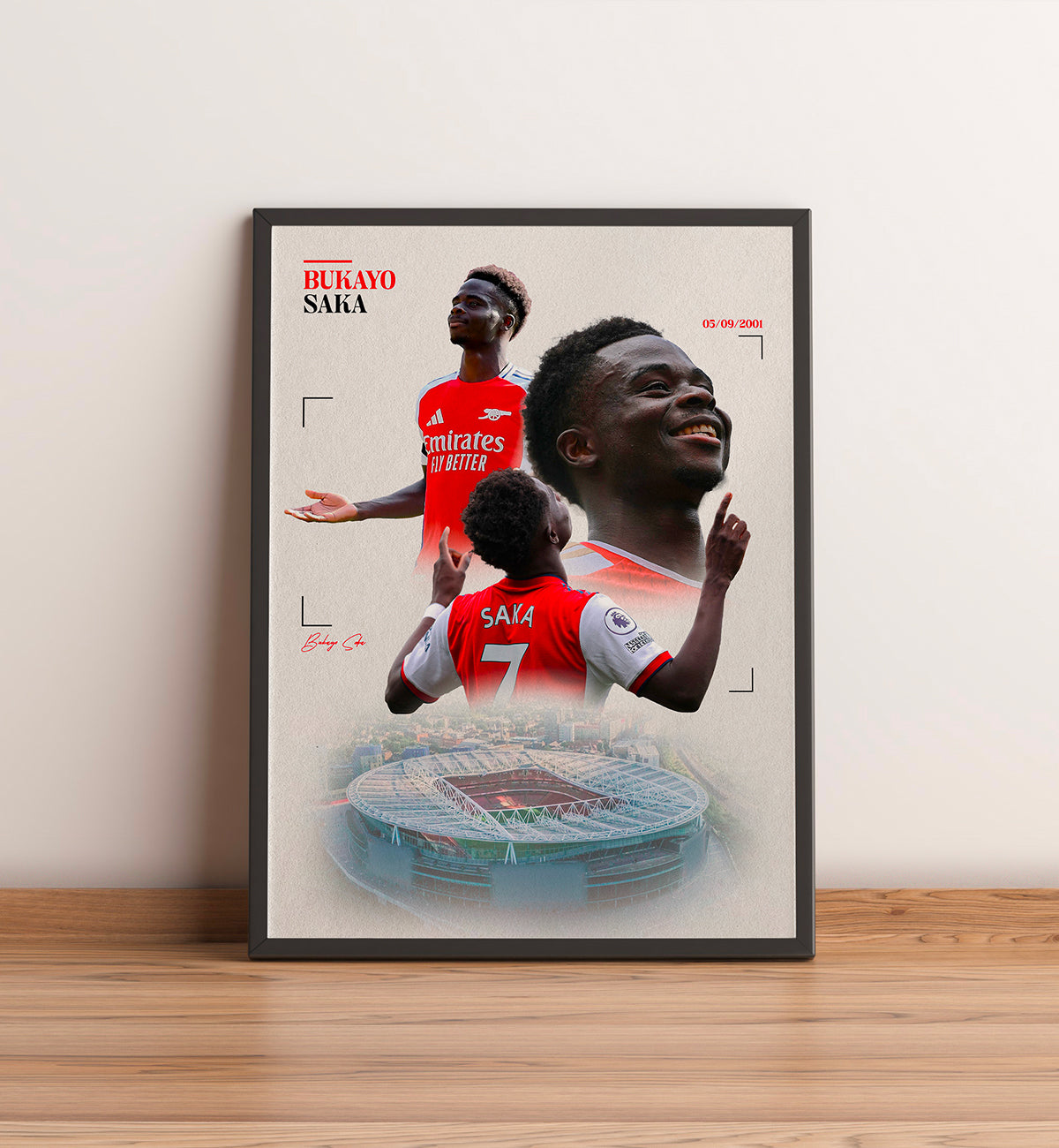 Poster Bukayo Saka