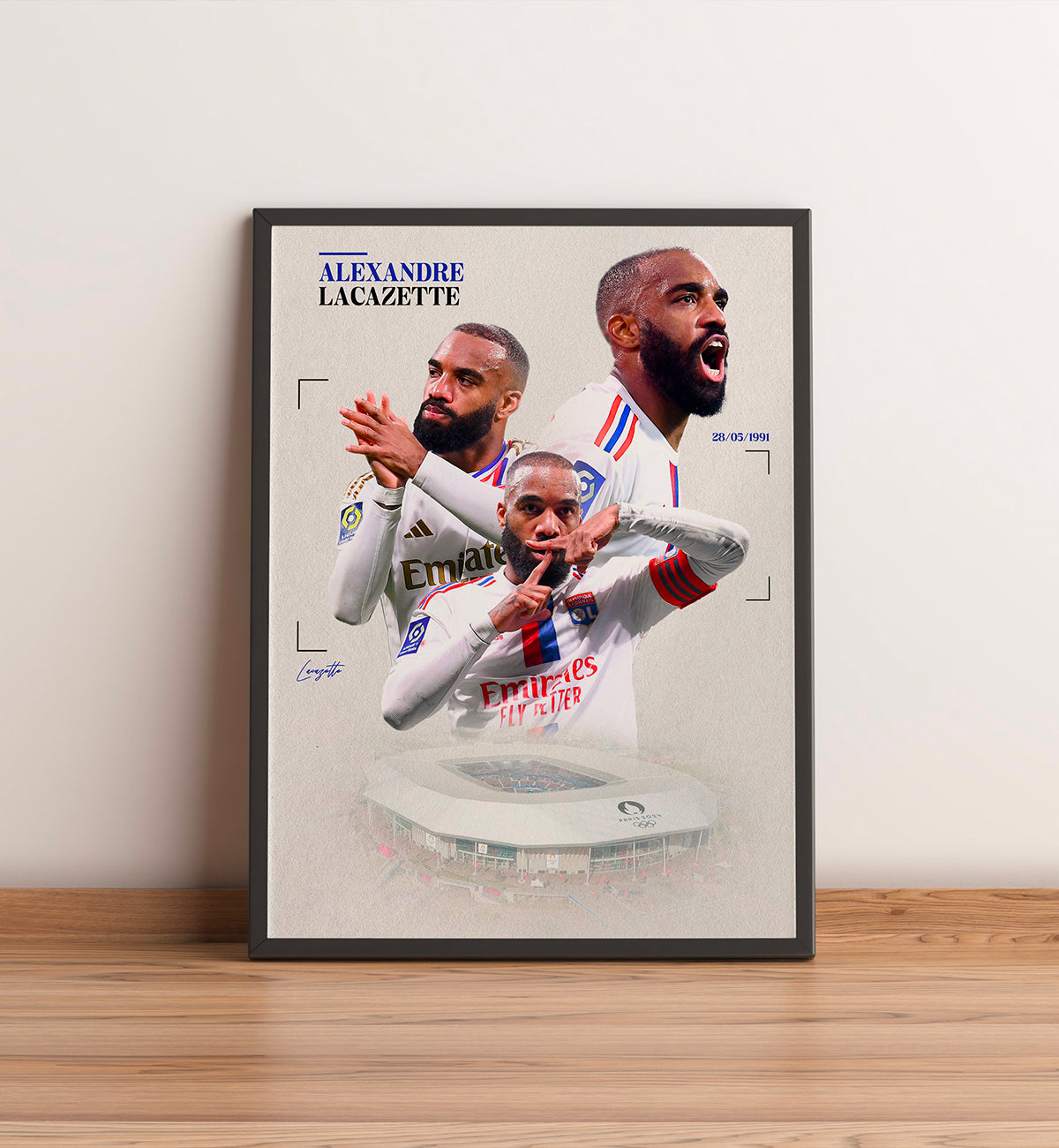 Poster Alexandre Lacazette