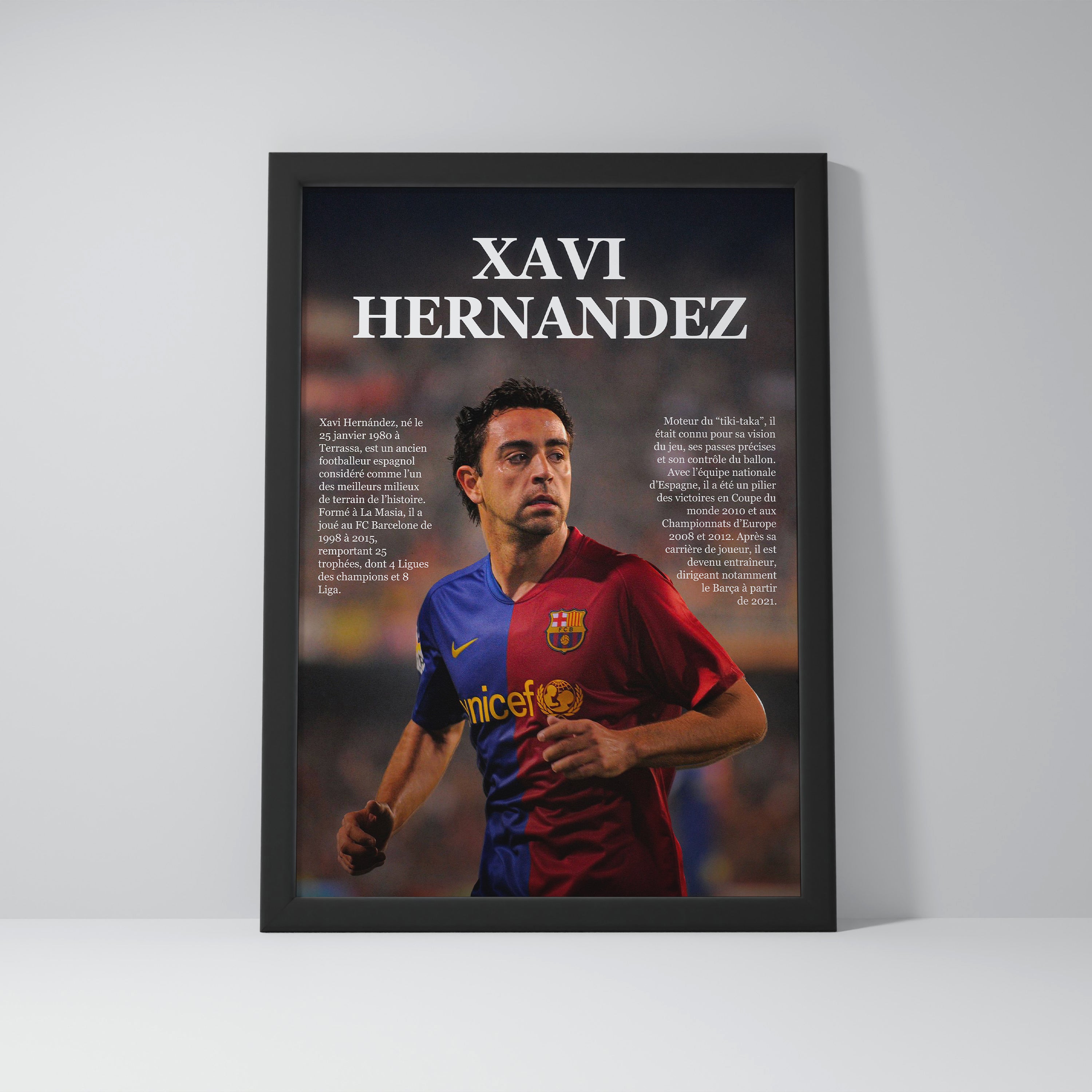 Poster Xavi Hernandez