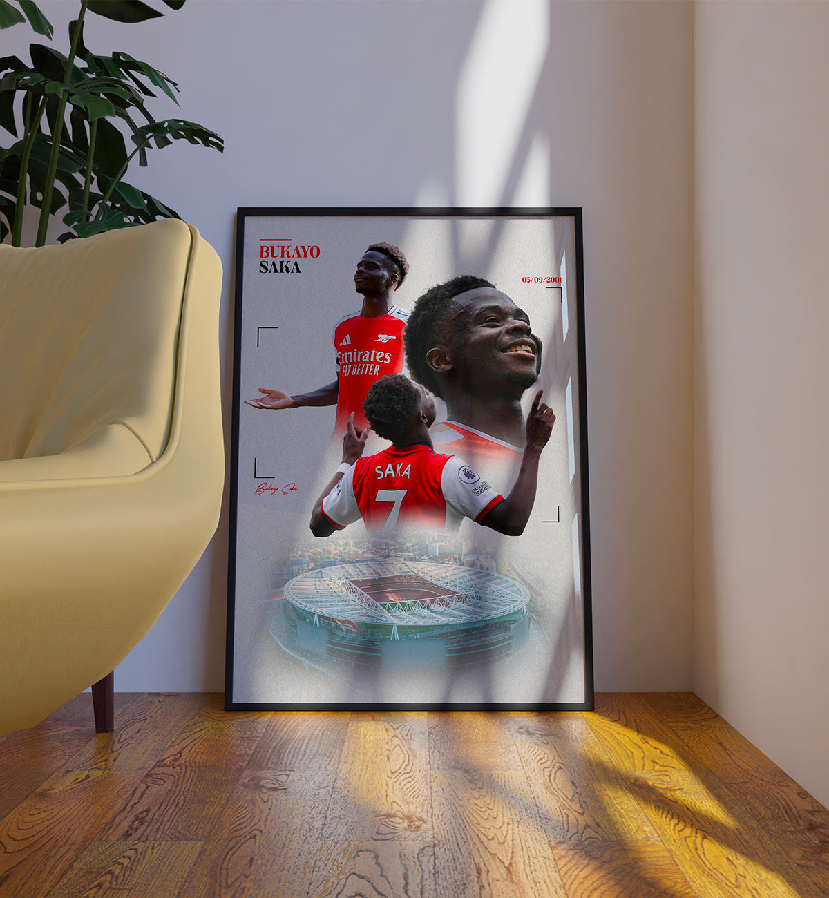 Poster Bukayo Saka