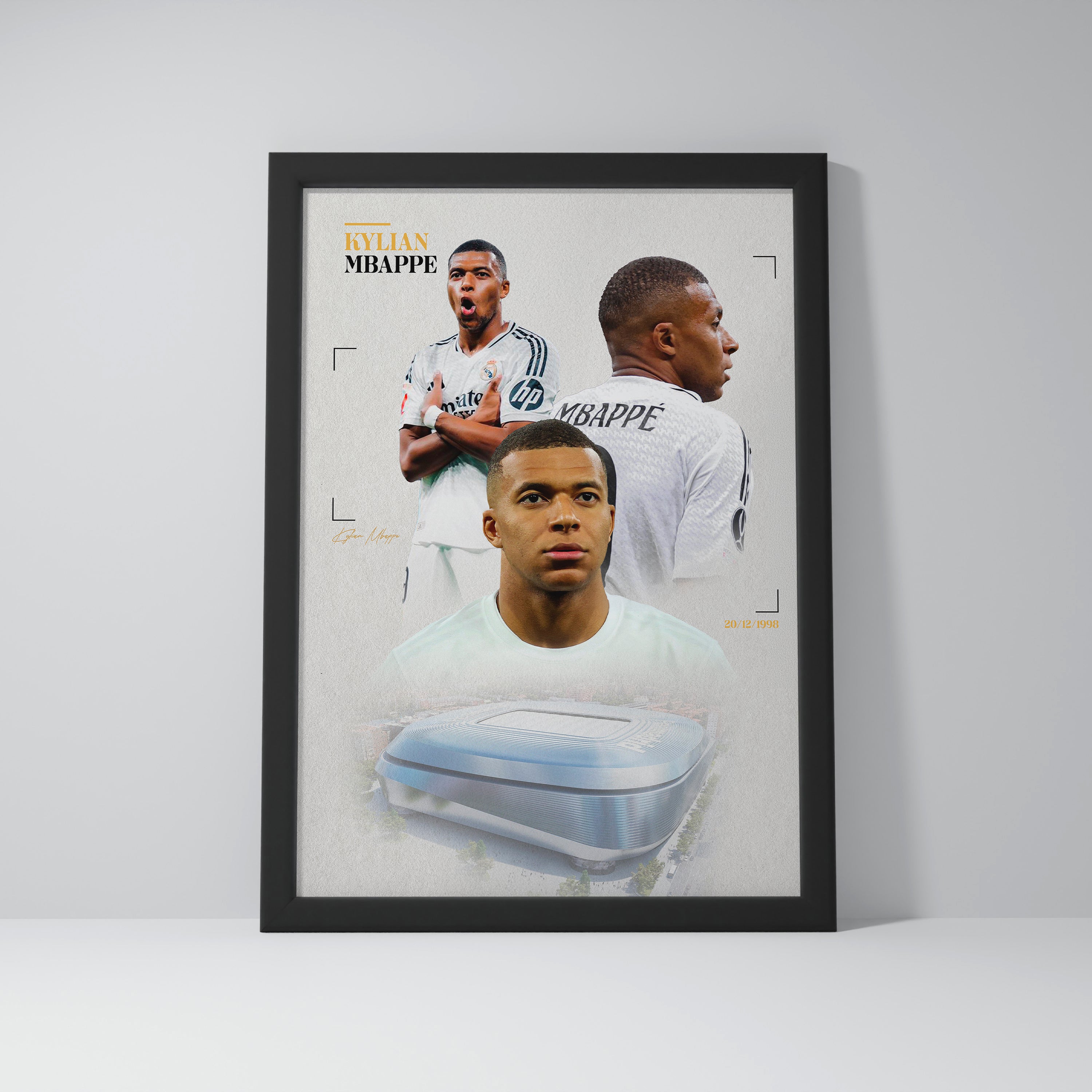 Poster Kylian Mbappé (Real Madrid)