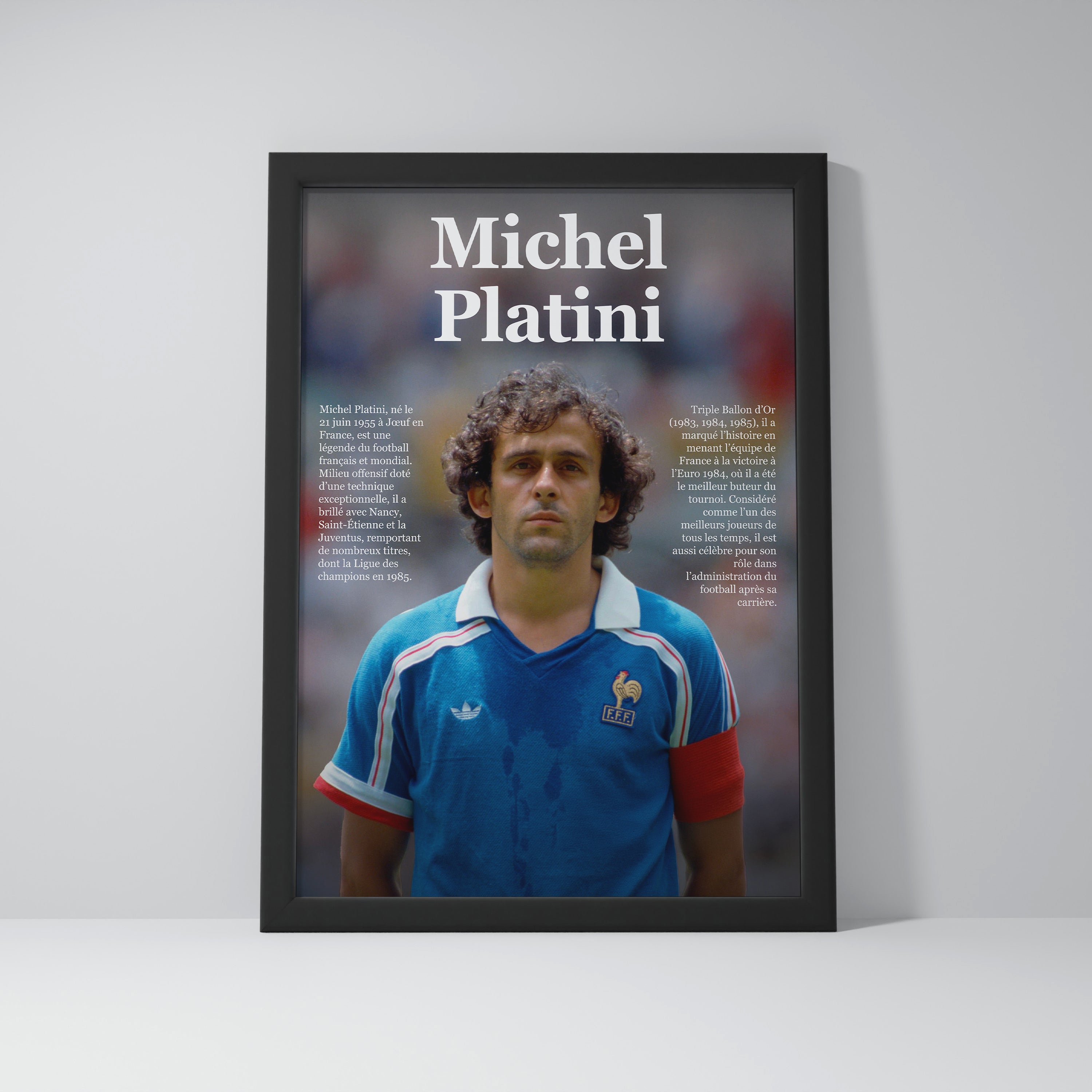 Poster Michel Platini