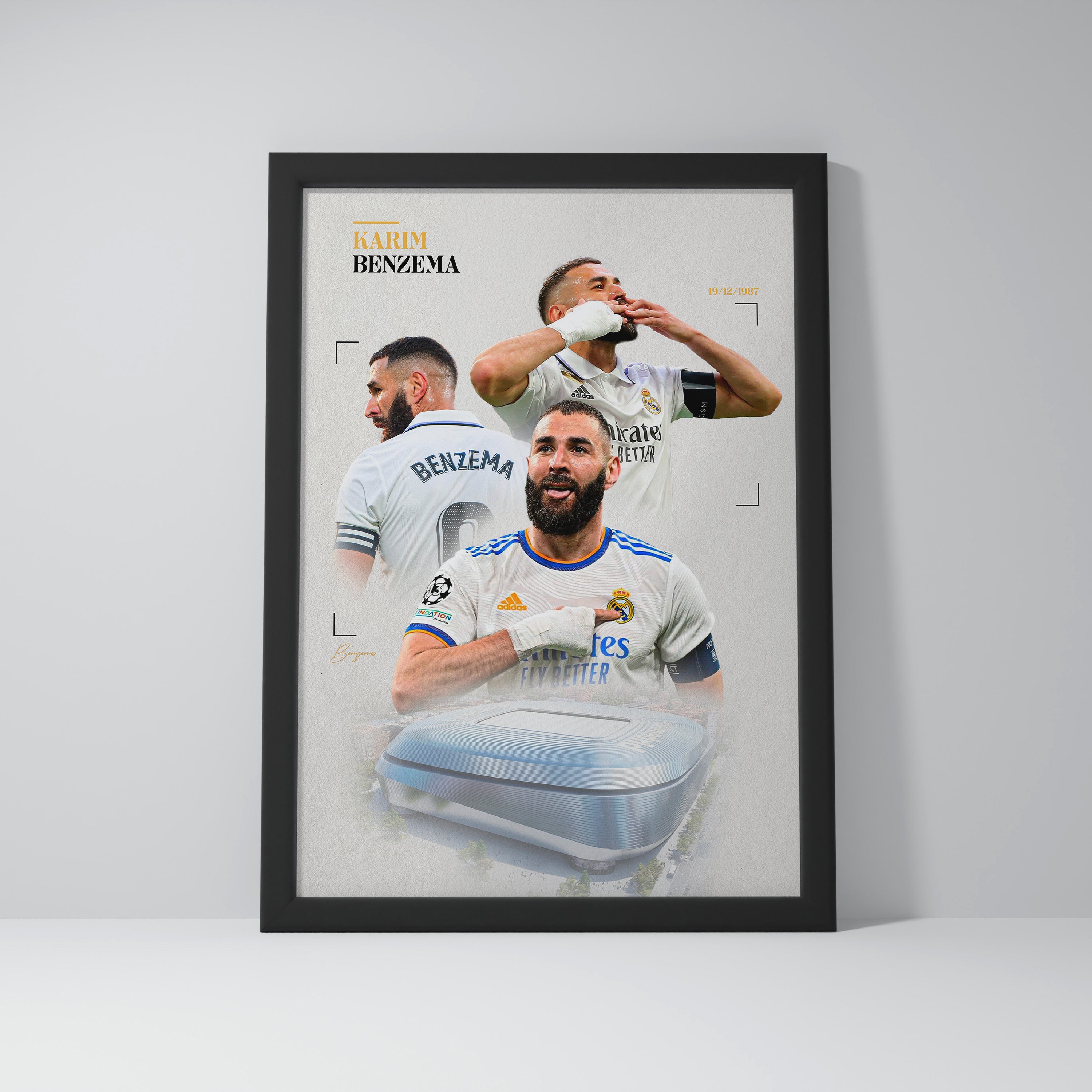 Poster Karim Benzema