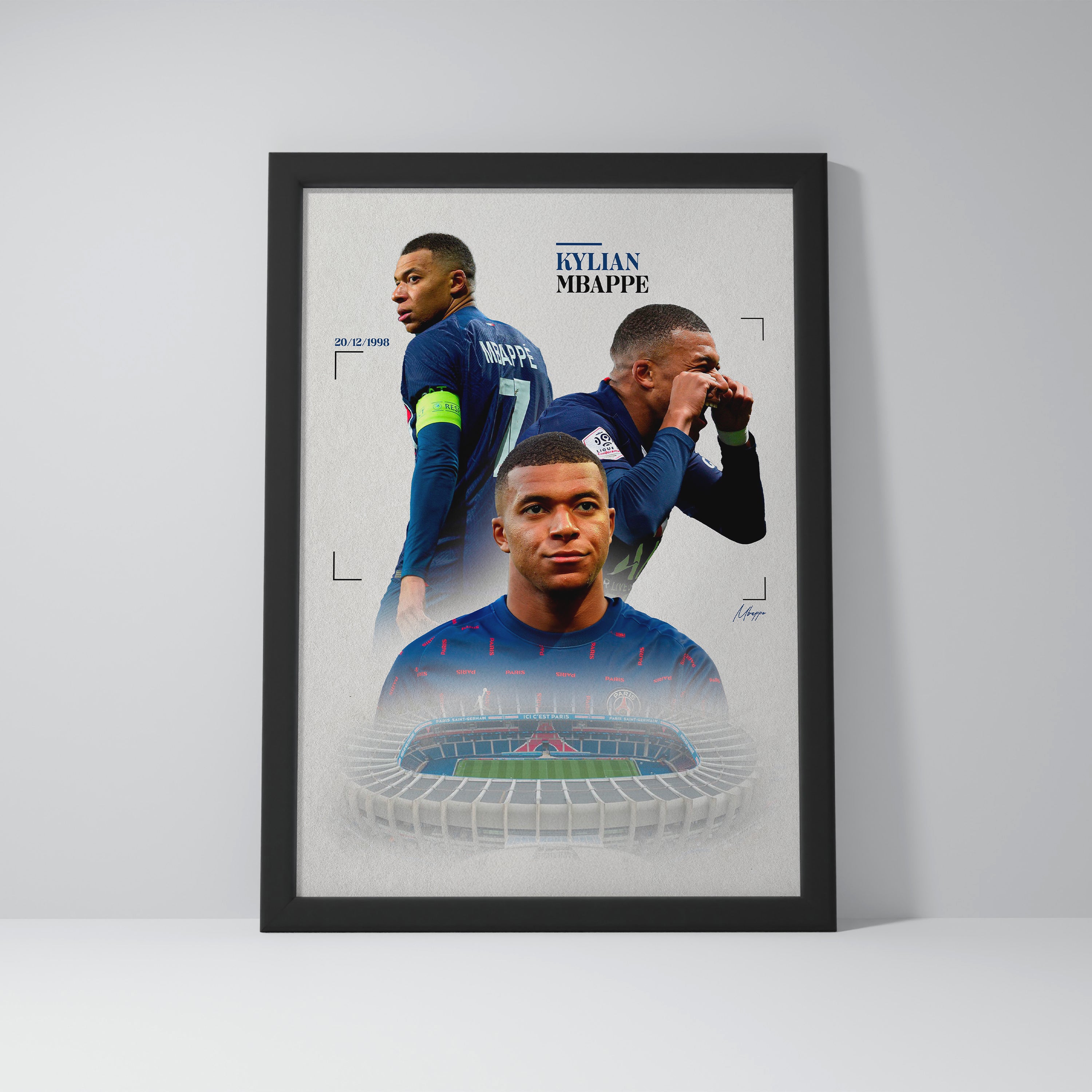 Poster Kylian Mbappe (PSG)