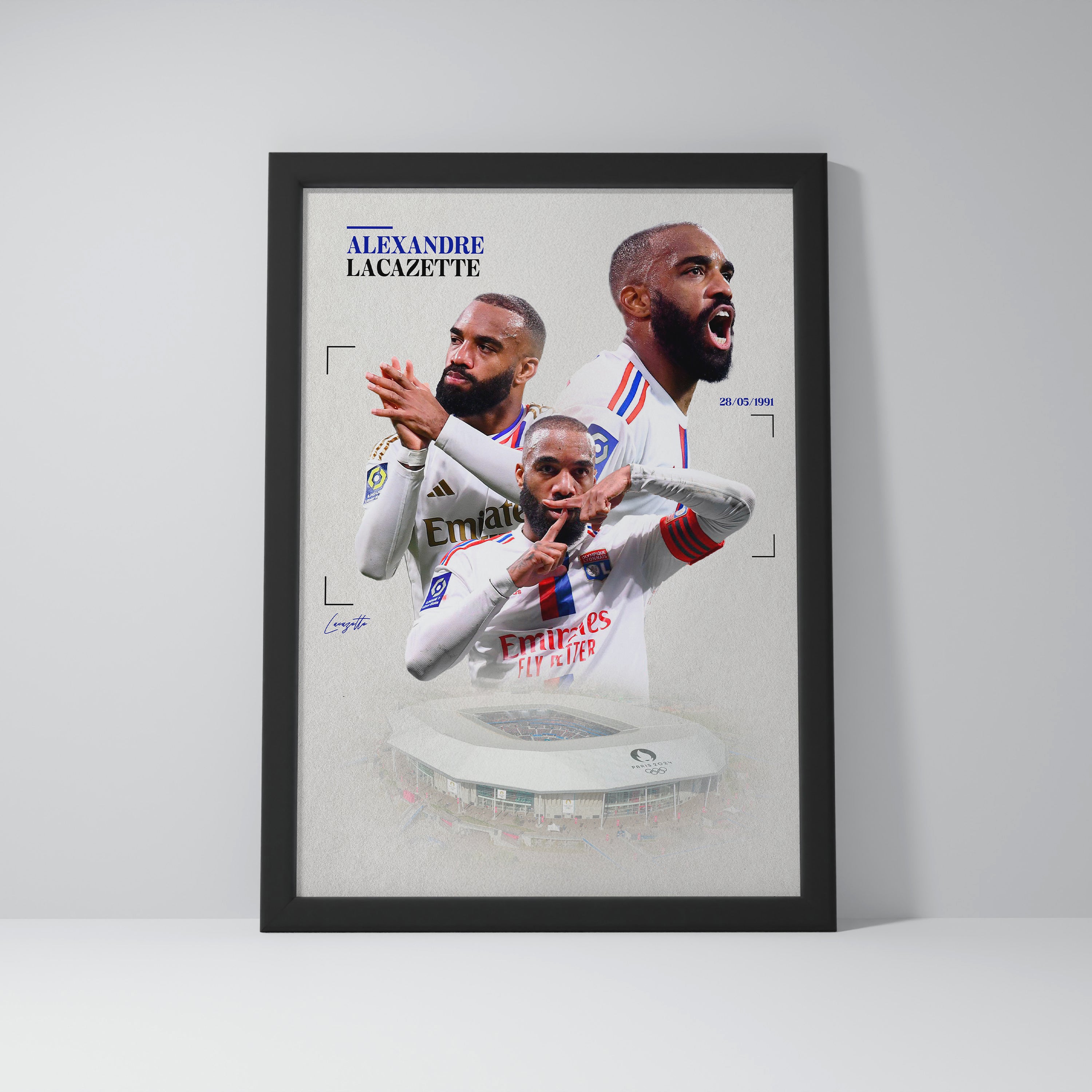 Poster Alexandre Lacazette