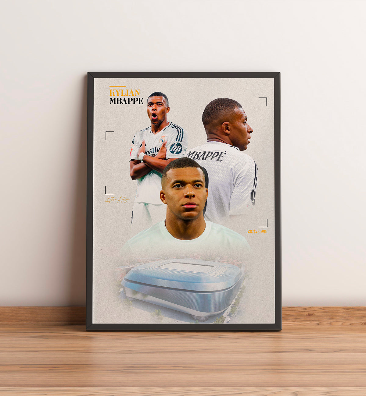 Poster Kylian Mbappé (Real Madrid)