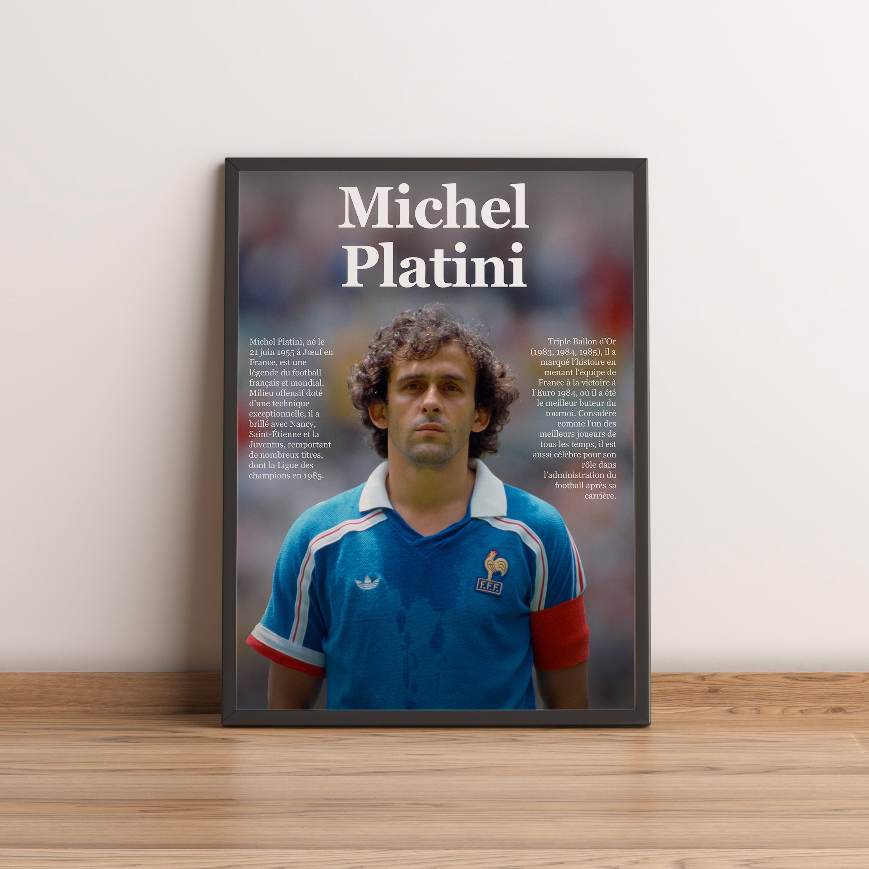 Poster Michel Platini